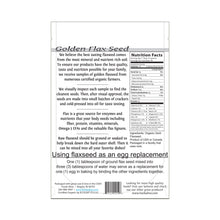 Load image into Gallery viewer, Organic Golden Flax Seeds