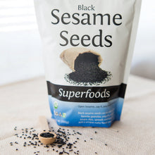 Load image into Gallery viewer, Organic Black Sesame Seeds