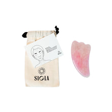Load image into Gallery viewer, Rose Quartz Gua Sha