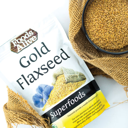 Organic Golden Flax Seeds