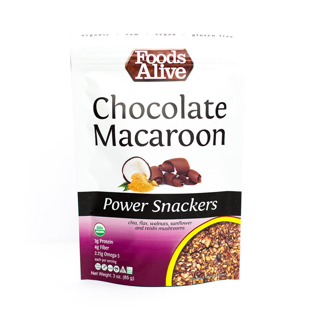Chocolate Macaroon Power Crackers